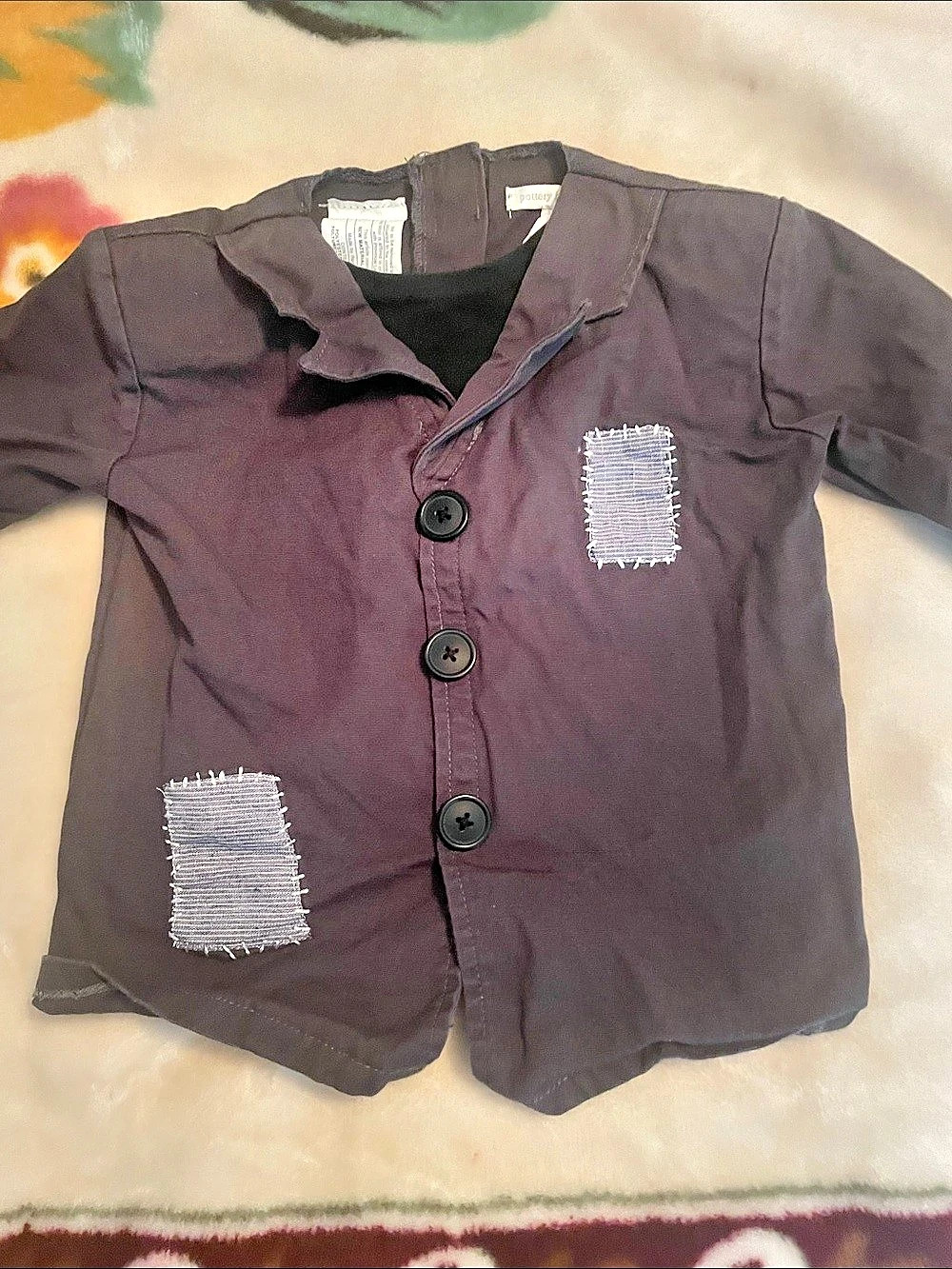 Pottery Barn Boys Brown Button-Front Shirt Size 3T